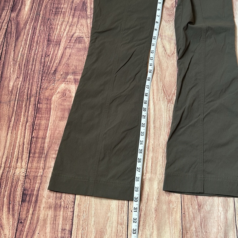 Royal Robbins Women's Boot Cut Pants in Olive Brown - Picture 5 of 8